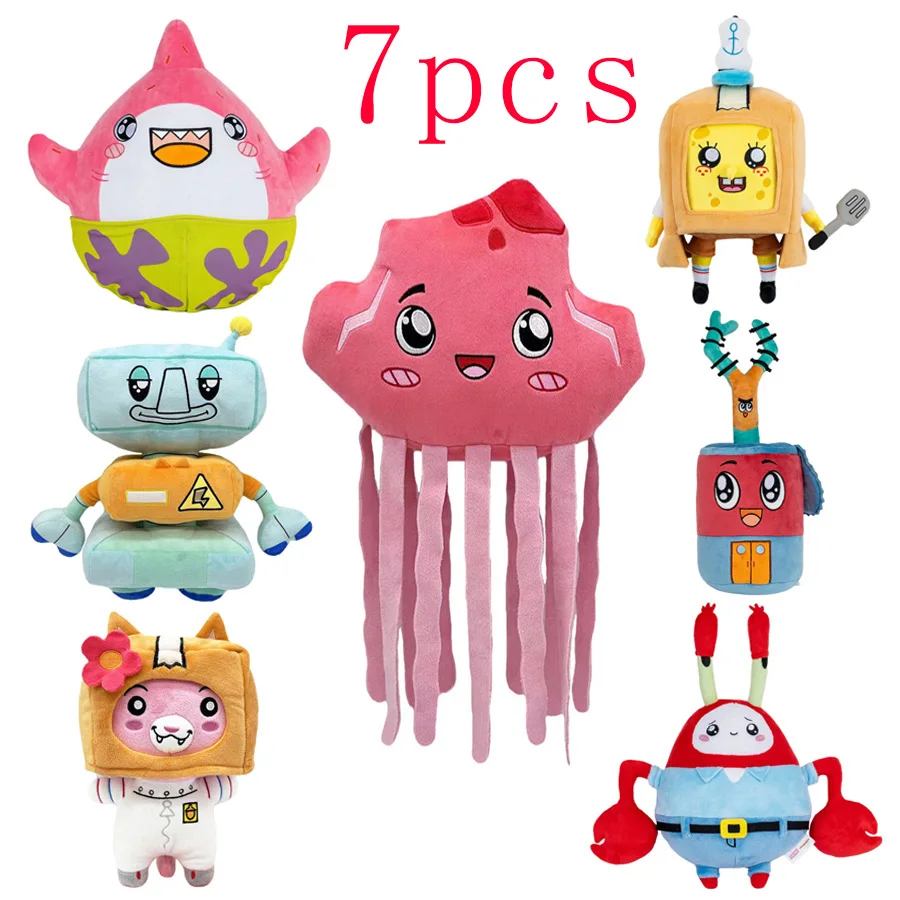 7pcs Plush Toy Lanky Bot Cyborg Plush Toys Thicc Shark Foxy Boxy Peluche Plush Kawaii Stuffed Dolls Kids Birthday Gift
7pcs Plush Toy Lanky Bot Cyborg Plush Toys Thicc Shark Foxy Boxy Peluche Plush Kawaii Stuffed Dolls Kids Birthday Gift