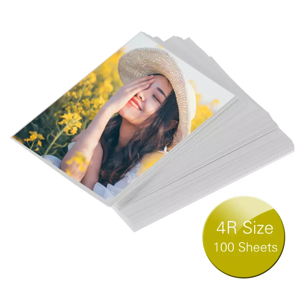 100 Sheets Glossy Photo Paper 200gsm Waterproof Resistant Color Printing Coated for Canon Epson HP Color Inkjet Printer
100 Sheets Glossy Photo Paper 200gsm Waterproof Resistant Color Printing Coated for Canon Epson HP Color Inkjet Printer