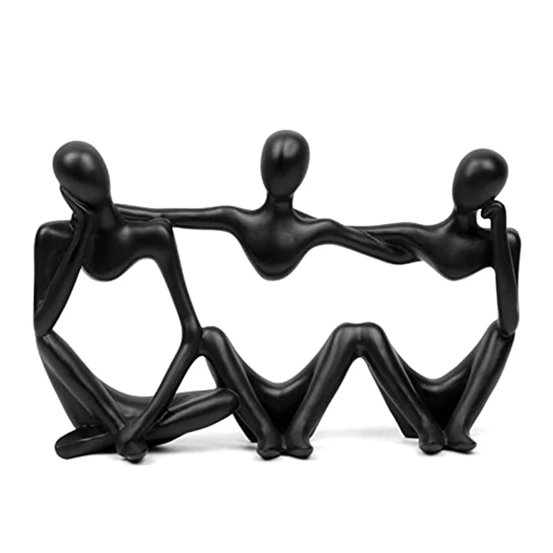 Black Decor Accents, Black Home Decor, Resin Abstract Shelf Decor, Modern Bookshelf Decorations For Home Easy To Use
Black Decor Accents, Black Home Decor, Resin Abstract Shelf Decor, Modern Bookshelf Decorations For Home Easy To Use