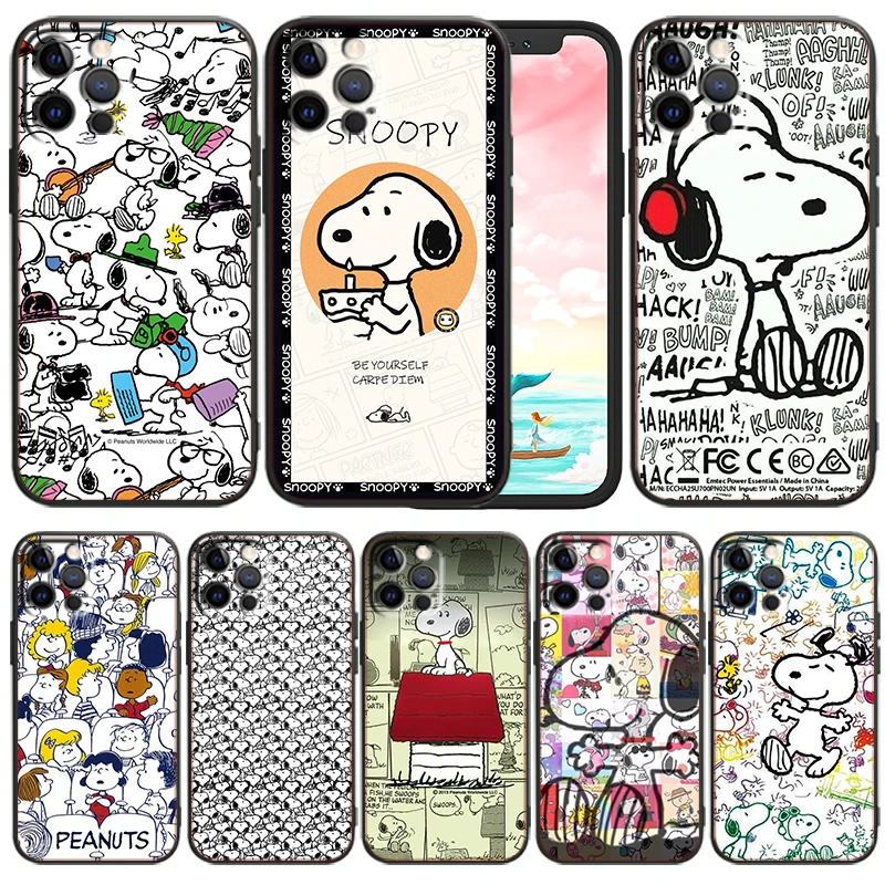 Cartoon Cute Snoopy Dog For Apple iPhone 13 12 Mini 11 XS Pro Max X XR 8 7 6 Plus SE 2020 5 Funda Capa Black Soft Phone Case
Cartoon Cute Snoopy Dog For Apple iPhone 13 12 Mini 11 XS Pro Max X XR 8 7 6 Plus SE 2020 5 Funda Capa Black Soft Phone Case