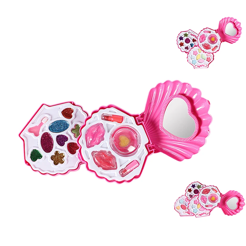 Fashion Girl Washable Makeup Toy Shell Makeup Toy Girl Child Makeup Set Girl Safe Baby Cosmetic Beauty Set
Fashion Girl Washable Makeup Toy Shell Makeup Toy Girl Child Makeup Set Girl Safe Baby Cosmetic Beauty Set