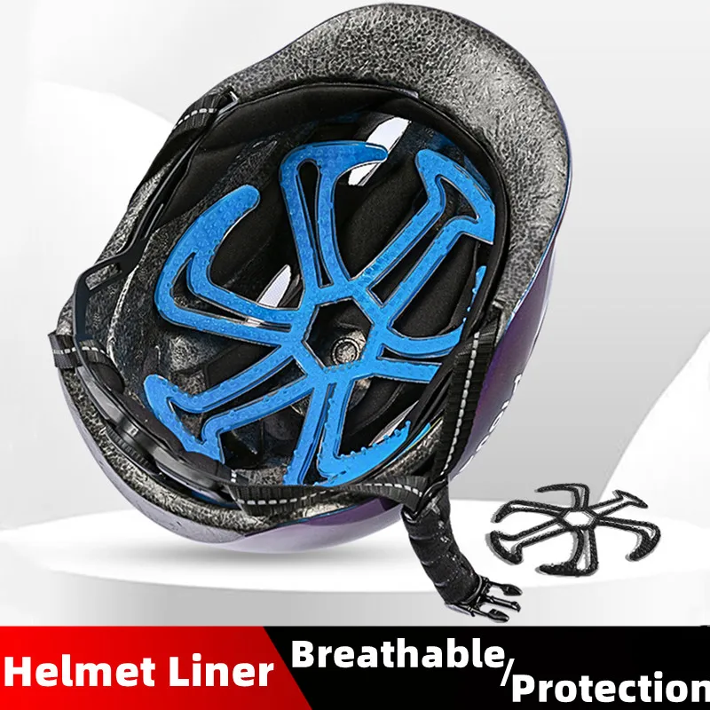 Motorcycle Helmet Inner Liner Pad Silicone Anti-pressure Anti-deformation Breathable Bicycle Moto Riding Equipment Accessories
Motorcycle Helmet Inner Liner Pad Silicone Anti-pressure Anti-deformation Breathable Bicycle Moto Riding Equipment Accessories