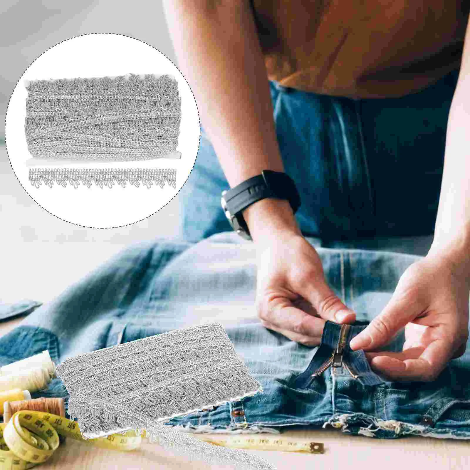 Gold Lace Decorative Sewing Trim Clothing DIY Supply Embroidery Fringe Washable Braided Home 
Gold Lace Decorative Sewing Trim Clothing DIY Supply Embroidery Fringe Washable Braided Home