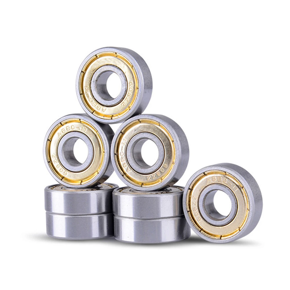 608ZZ (ABEC-11) Stainless Steel Skateboard Bearings Roller Scooter Skateboard Wheel Ball Bearings Skate Wheels Silver
608ZZ (ABEC-11) Stainless Steel Skateboard Bearings Roller Scooter Skateboard Wheel Ball Bearings Skate Wheels Silver