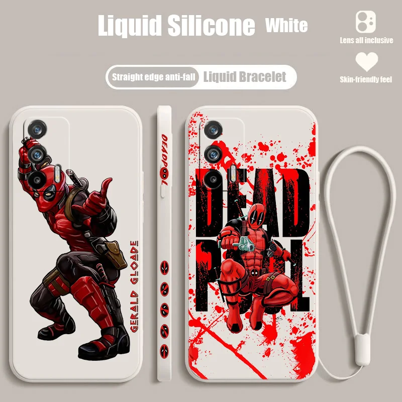 Marvel Deadpool Cute For OPPO Realme Q5i Q3S GT NEO 3T 2 Master XT X7 X2 V23 C30 C21Y C11 Liquid Left Rope Phone Case
Marvel Deadpool Cute For OPPO Realme Q5i Q3S GT NEO 3T 2 Master XT X7 X2 V23 C30 C21Y C11 Liquid Left Rope Phone Case