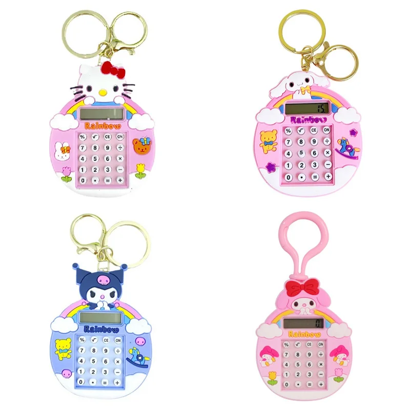 Creative Cartoon Cinnamoroll Calculator Keychain Mini Sanrioed Hello Kitty Kuromi Student Backpack Pendant Keychain Accessory
Creative Cartoon Cinnamoroll Calculator Keychain Mini Sanrioed Hello Kitty Kuromi Student Backpack Pendant Keychain Accessory