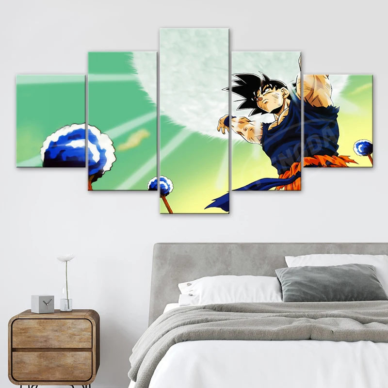 Son Goku Hd Poster 5 Pieces Japanese Anime Dragon Ball Kakarotto Canvas Paintings Bedroom Modular Picture Home Decor Gifts Frame
Son Goku Hd Poster 5 Pieces Japanese Anime Dragon Ball Kakarotto Canvas Paintings Bedroom Modular Picture Home Decor Gifts Frame