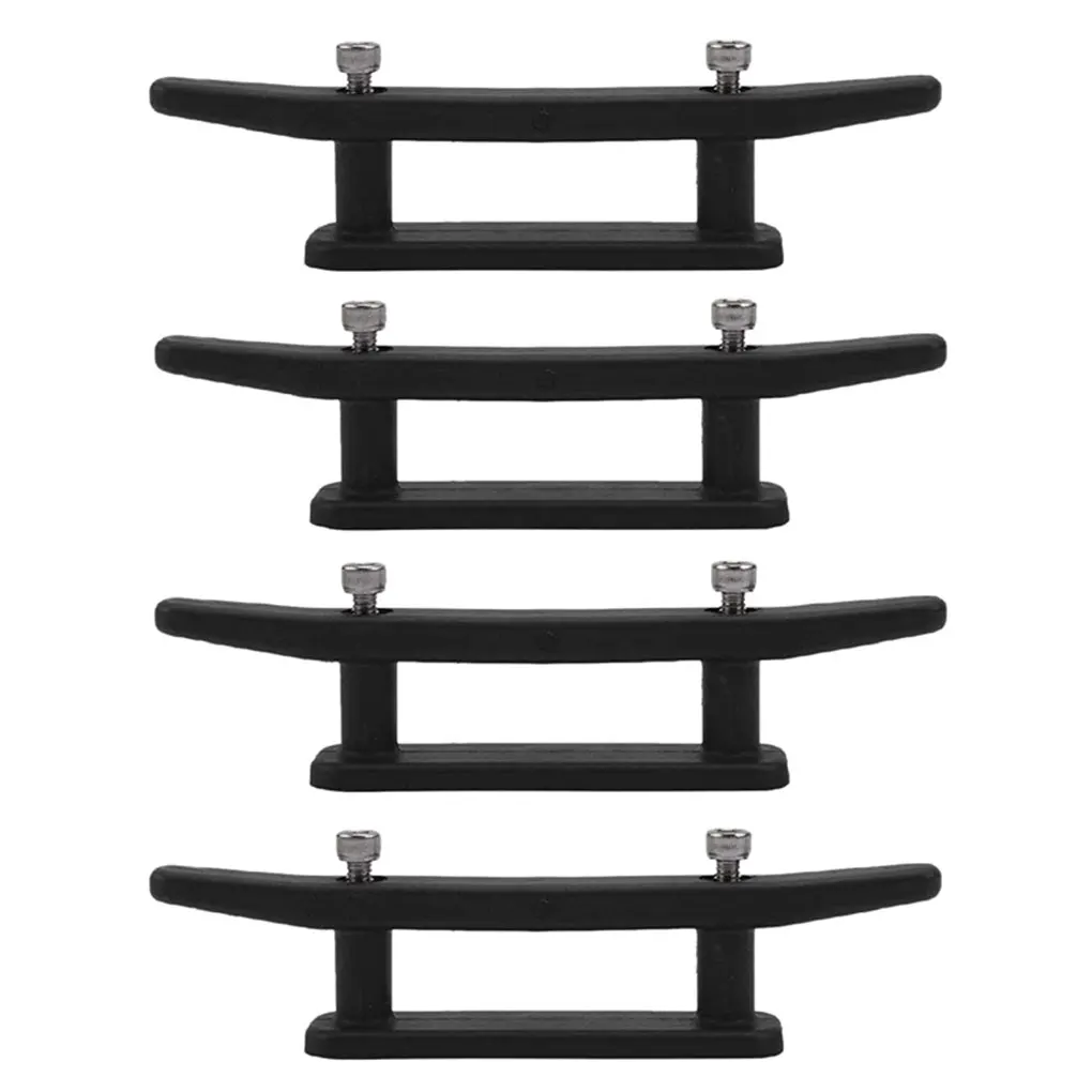 Pack of 4 Kayak Deck Cleat Portable Deck-mounted Fishing Boat Canoe Kayaking Mooring Rope Cleats Holder Accessories
Pack of 4 Kayak Deck Cleat Portable Deck-mounted Fishing Boat Canoe Kayaking Mooring Rope Cleats Holder Accessories