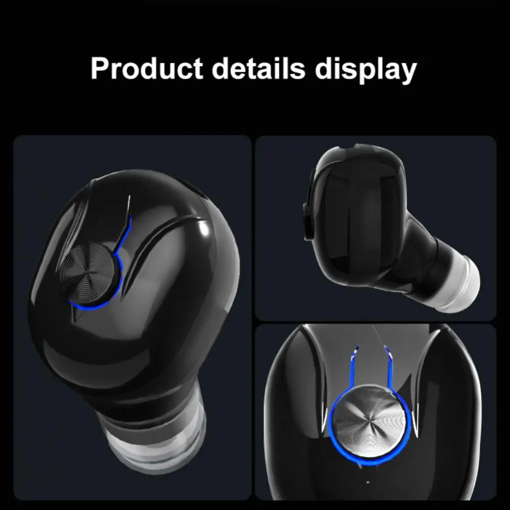 In-ear Handsfree Music Earbuds Wireless Earphone Hi-fi Sound With Microphone Mini Invisible Headset Tws Gaming Earbuds Ergonomic
In-ear Handsfree Music Earbuds Wireless Earphone Hi-fi Sound With Microphone Mini Invisible Headset Tws Gaming Earbuds Ergonomic