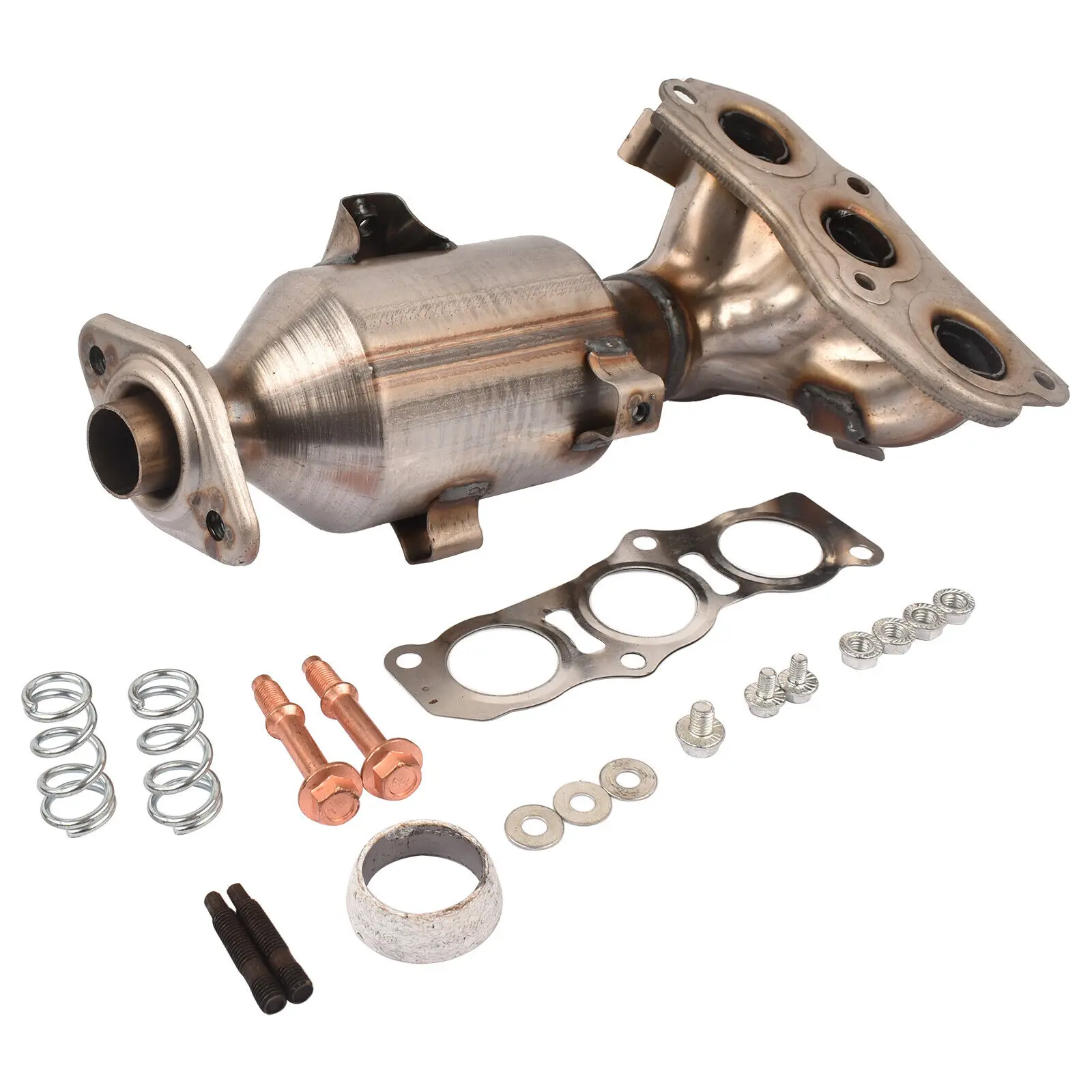 Каталитический конвертер с комплектом фитингов для Toyota Aygo Peugeot 107 2005-2014 0342K8
Каталитический конвертер с комплектом фитингов для Toyota Aygo Peugeot 107 2005-2014 0342K8