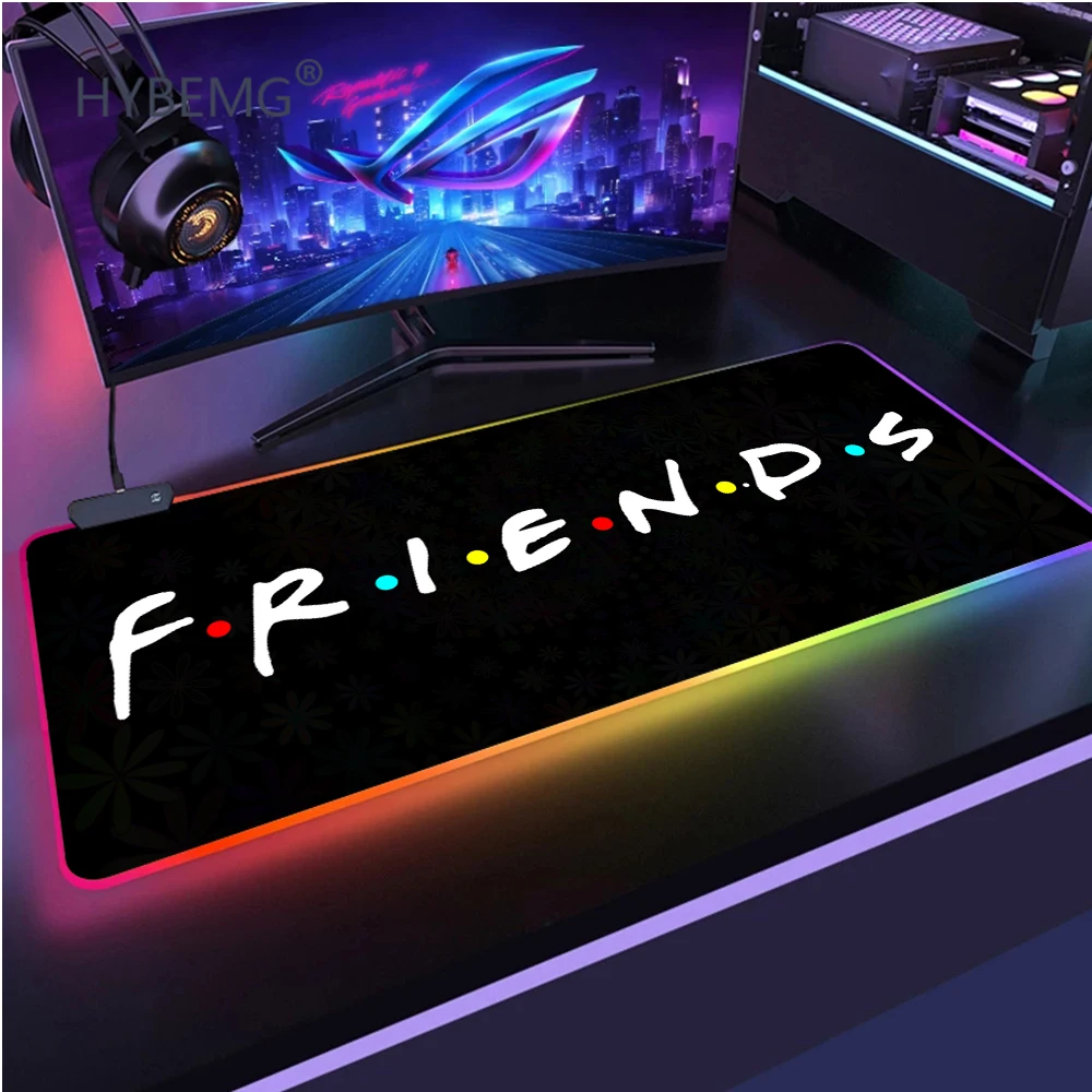Friends TV Show RGB Mouse Pad Gamer Accessories Mausepad PC Gamer Cabinet Gaming Laptop Desk Mat Rug Varmilo Mice Keyboards
Friends TV Show RGB Mouse Pad Gamer Accessories Mausepad PC Gamer Cabinet Gaming Laptop Desk Mat Rug Varmilo Mice Keyboards