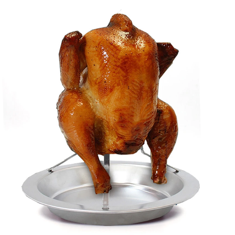 Chicken Roaster Rack With Bowl Carbon Steel Beer Can Chicken Turkey Roaster BBQ Grill Rack Stand Holder Tray Accessories Tools
Chicken Roaster Rack With Bowl Carbon Steel Beer Can Chicken Turkey Roaster BBQ Grill Rack Stand Holder Tray Accessories Tools