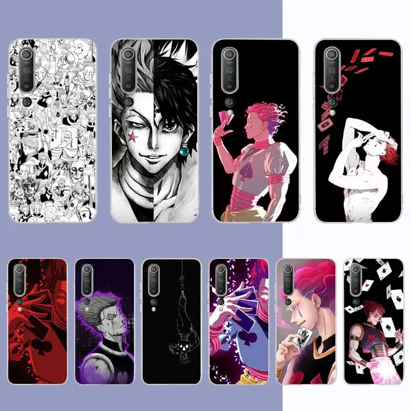 

Hisoka Anime hunter x hunter Phone Case for Samsung S21 A10 for Redmi Note 7 9 for Huawei P30Pro Honor 8X 10i cover