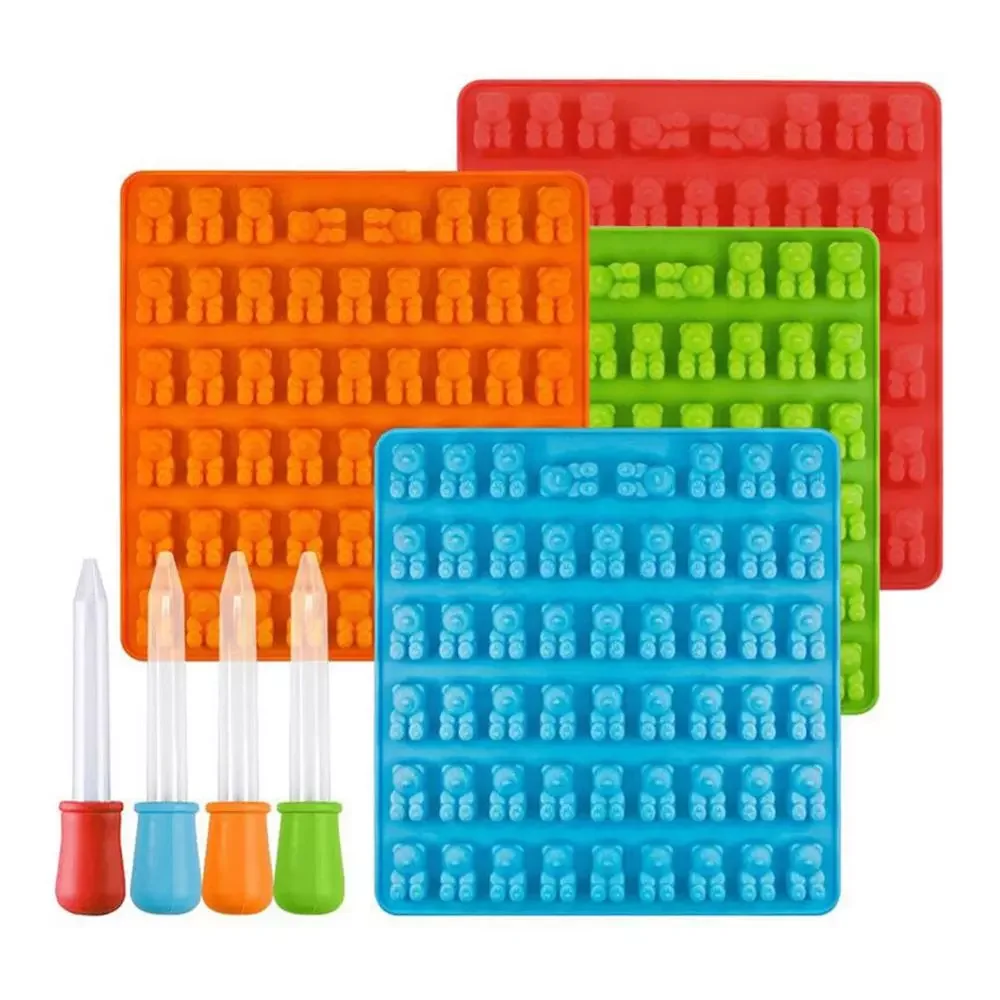 2022New Jelly-Moulds Cake-Tools Ice-Tray Candy-Maker Chocolate Gummy Bear Silicone 50-Cavity
2022New Jelly-Moulds Cake-Tools Ice-Tray Candy-Maker Chocolate Gummy Bear Silicone 50-Cavity