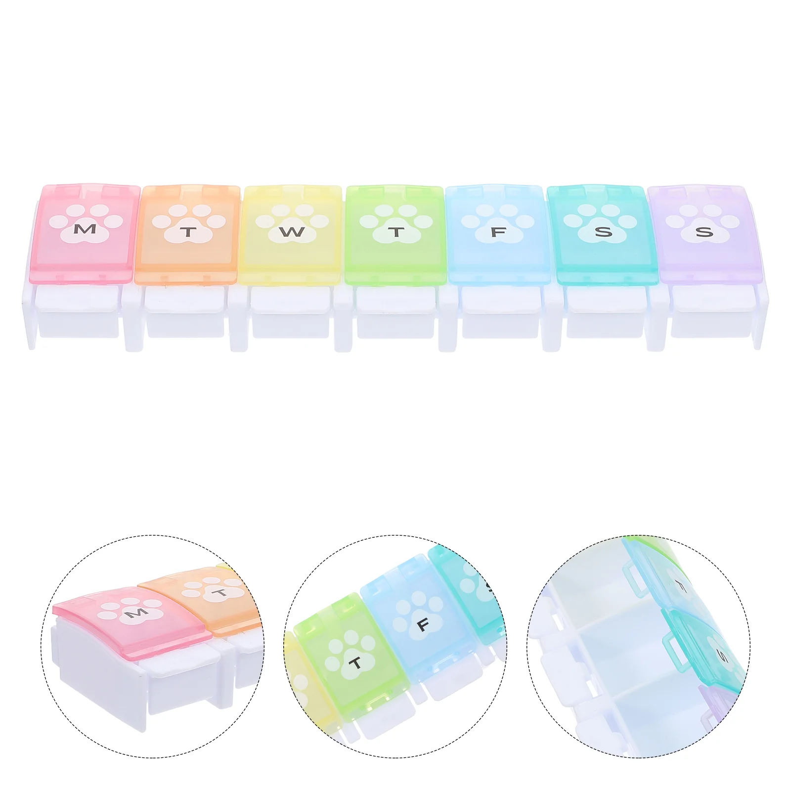 Cat's Claw 7-Day Box Plastic Storage Case Mini Medicine Outdoor Holder Pp Western Container Travel Meds
Cat's Claw 7-Day Box Plastic Storage Case Mini Medicine Outdoor Holder Pp Western Container Travel Meds