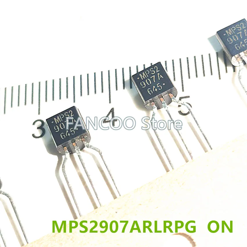 

10PCS MPS2907 Transistor MPS2907A TO-92 NEW Original NPN PNP MPS2907ARLRPG 2N2907A PN2907A PN2222A PN2907 PN2222 2N2222A