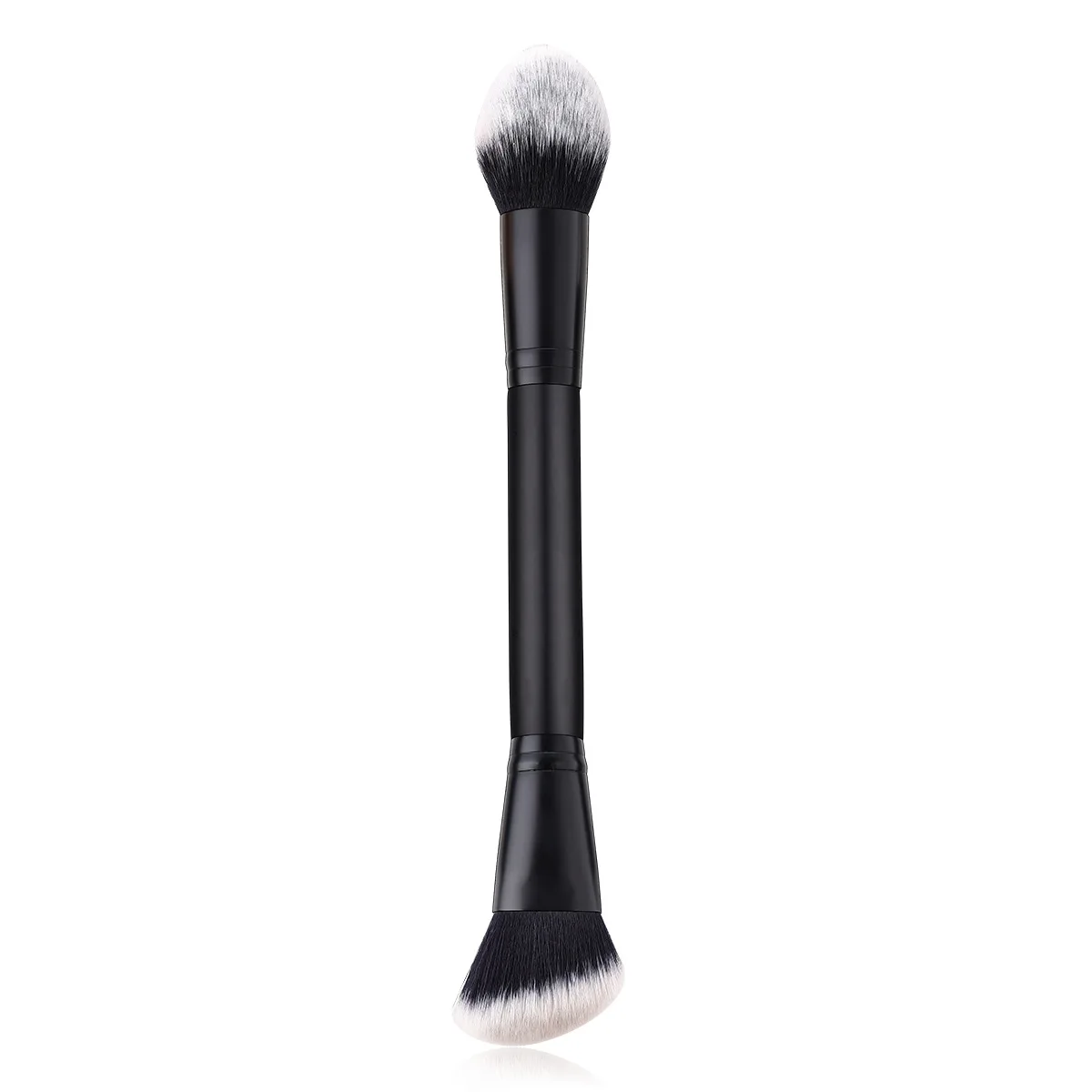 

1pc Double Ended Makeup Brushes Face Brush Repair Brush Contour Brush for Liquid Cream Powder Face Beauty Cosmetic Tools