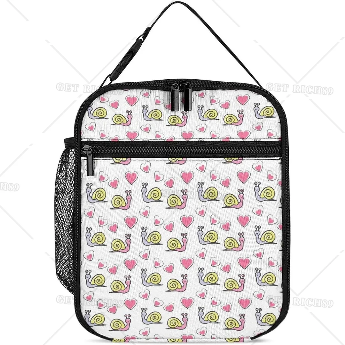 Cute Animal Snail Pattern Lunch Bag for Women Men Boys Girls Insulated Tote Reusable Lunch Box for Work Picnic Travel Office
Cute Animal Snail Pattern Lunch Bag for Women Men Boys Girls Insulated Tote Reusable Lunch Box for Work Picnic Travel Office
