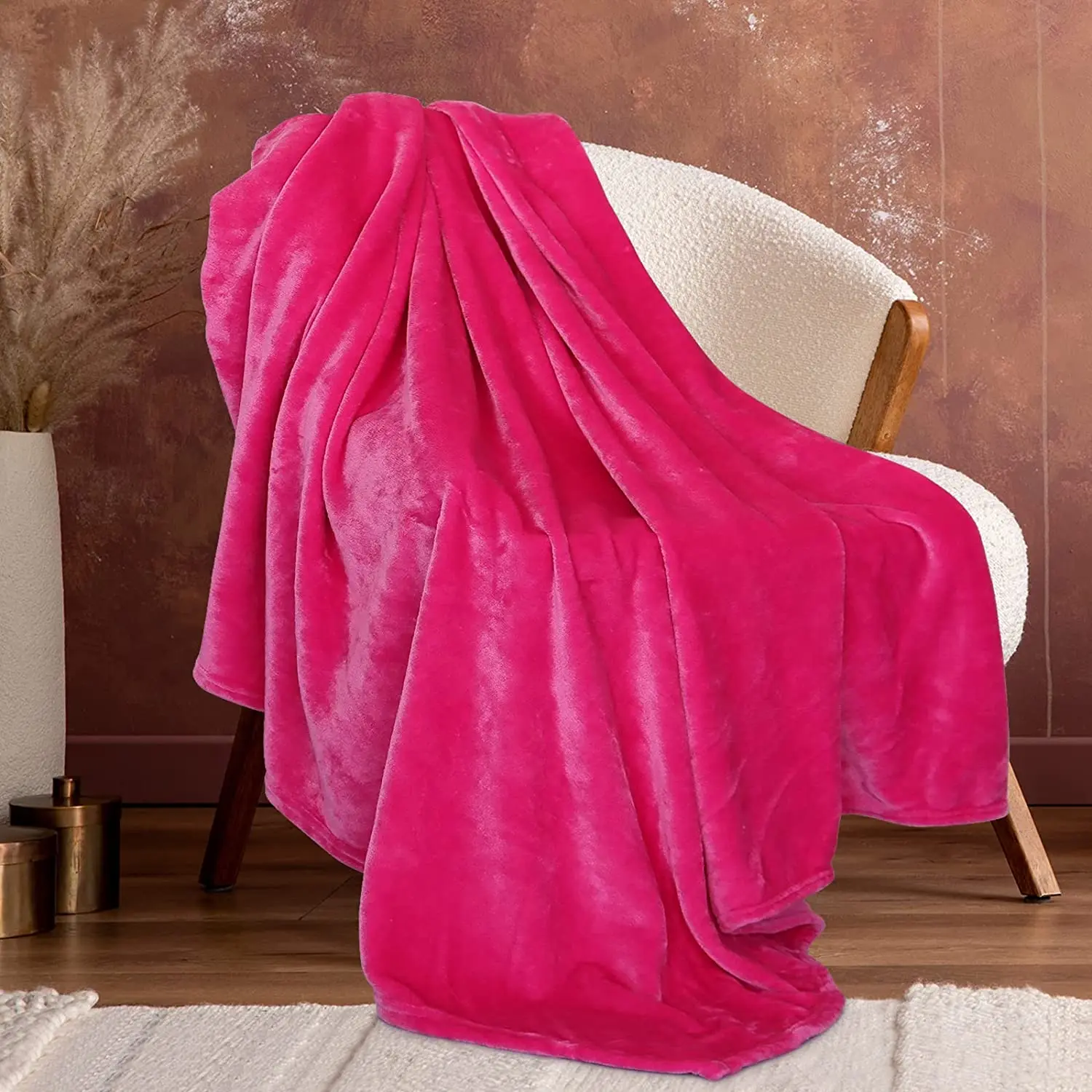 

Soft Warm Coral Fleece Flannel Blankets for Beds Faux Fur Mink Throw Solid Color Sofa Cover Bedspread Winter Plaids Blankets