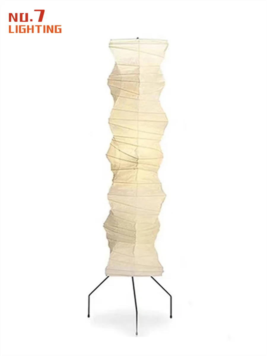 Japanese Designer Akari Noguchi Yong Rice Paper Floor Lamp Simple Zen Art Corner Standing Lamp Living Room Bedroom Homestay Cafe
Japanese Designer Akari Noguchi Yong Rice Paper Floor Lamp Simple Zen Art Corner Standing Lamp Living Room Bedroom Homestay Cafe