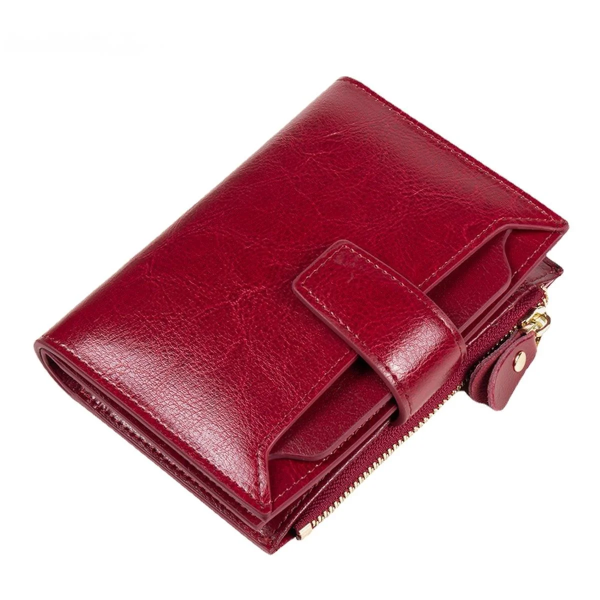 Women Wallet Genuine Leather Retro Oil Wax Cowhide Fashion Girls Wallet Short Zipper Cute Small Coin Purse for Women
Women Wallet Genuine Leather Retro Oil Wax Cowhide Fashion Girls Wallet Short Zipper Cute Small Coin Purse for Women