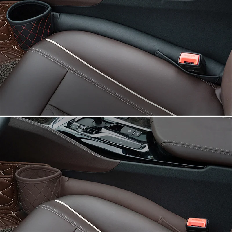Car Seat Gap Filler Pad PU Leather Side Pocket For Small Drink Holder Seat Crevice Catcher Stopper For Phone Wallet Keys Coins
Car Seat Gap Filler Pad PU Leather Side Pocket For Small Drink Holder Seat Crevice Catcher Stopper For Phone Wallet Keys Coins