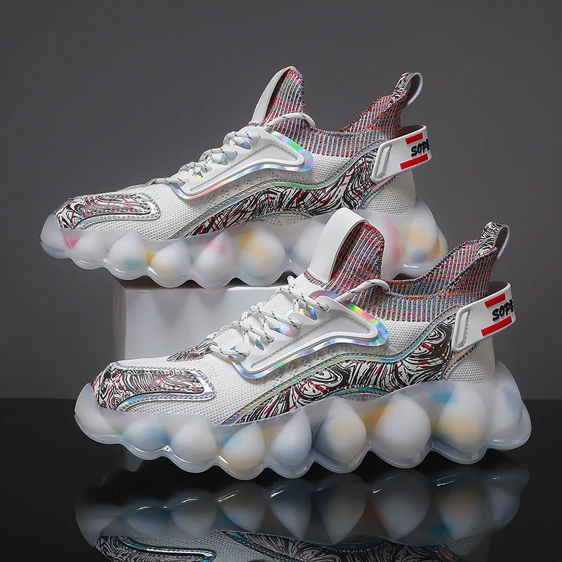 2022 Summer Luxury Designer Shoes For Men Mesh Breathable Running Shoes Lightweight Thick Bottom Shock Absorbing Men's Sneakers
2022 Summer Luxury Designer Shoes For Men Mesh Breathable Running Shoes Lightweight Thick Bottom Shock Absorbing Men's Sneakers