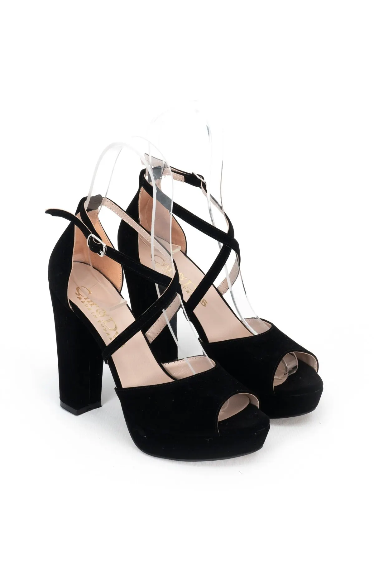 Женская модная черная замшевая вечерняя Обувь ручной работы на высоком каблуке
Женская модная черная замшевая вечерняя Обувь ручной работы на высоком каблуке