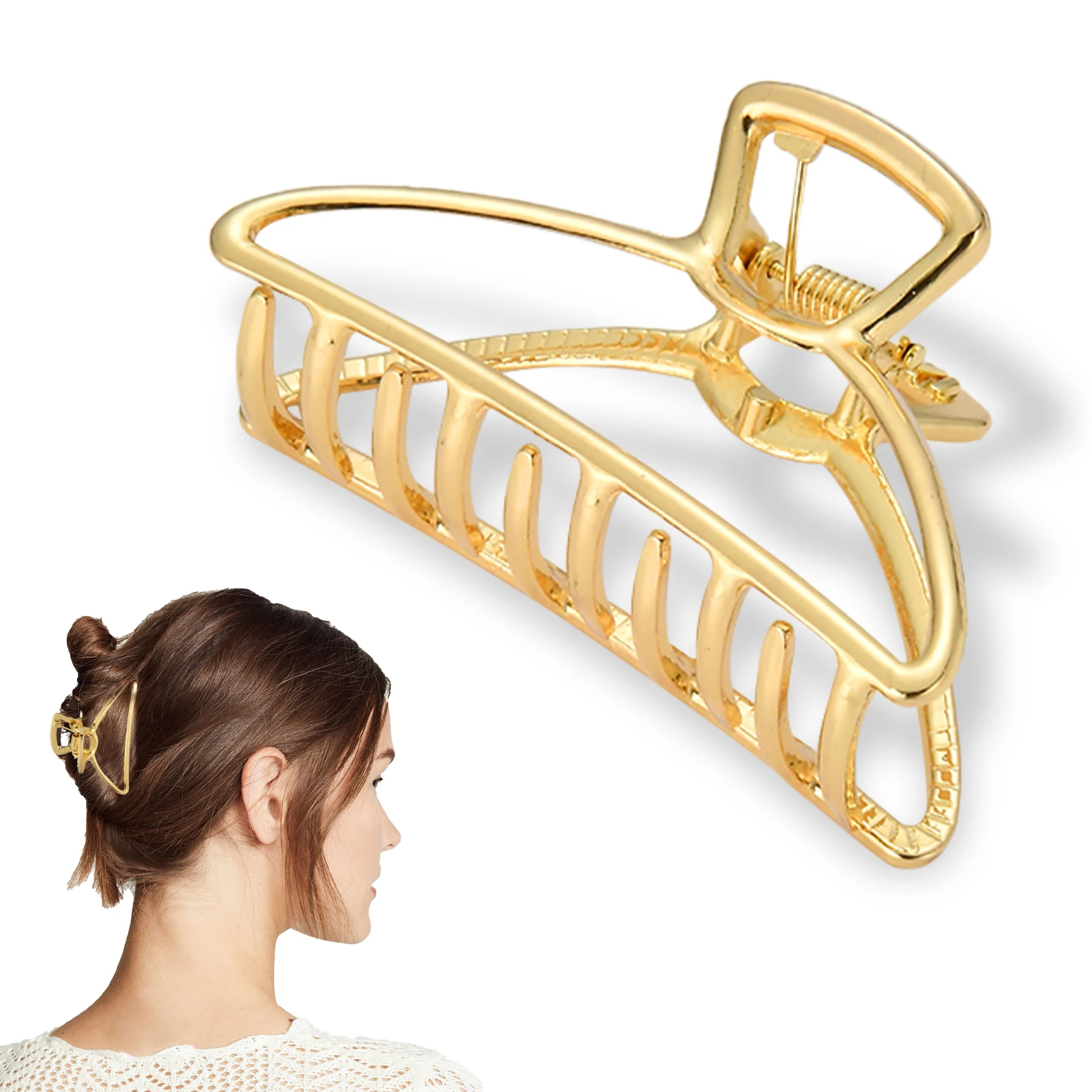 Claw Clip Hair Clamps Large Hair Claw Clips Nonslip Hair Clamps For Thin Thick Hair Metal Jaw Clip Hair Accessories
Claw Clip Hair Clamps Large Hair Claw Clips Nonslip Hair Clamps For Thin Thick Hair Metal Jaw Clip Hair Accessories