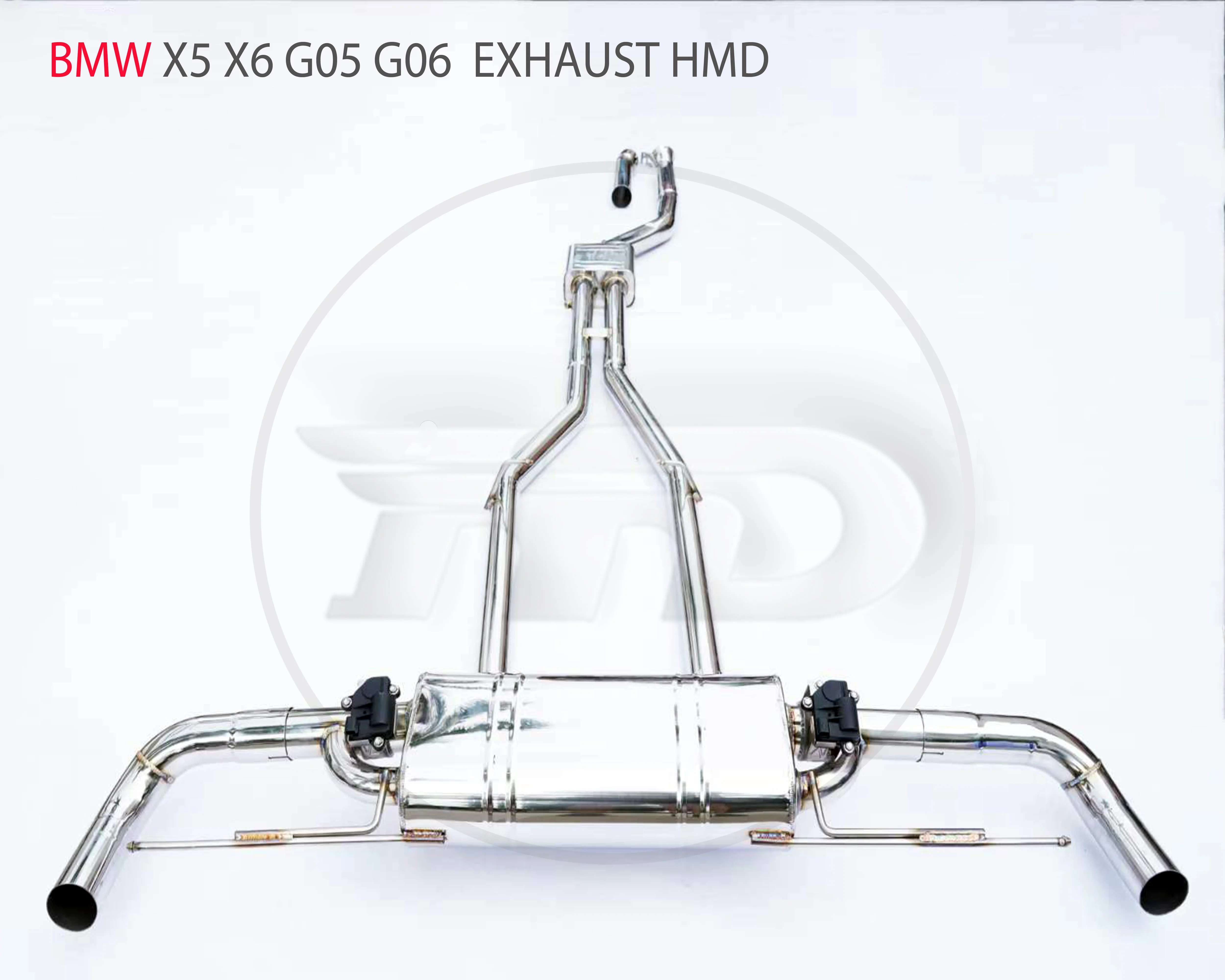 HMD Stainless Steel Exhaust Systems Is Suitable For BMW X5 X6 G05 G06 Car Modified Electronic Valve Muffler Accessories
HMD Stainless Steel Exhaust Systems Is Suitable For BMW X5 X6 G05 G06 Car Modified Electronic Valve Muffler Accessories
