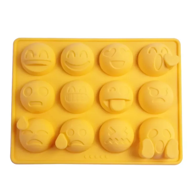 12 Emoticons Ice Mould Silicone Multi Style Baking Mold Cake Candy Chocolate Sugar Ice Pastry Food Mold Funny kitchen Bar Tool
12 Emoticons Ice Mould Silicone Multi Style Baking Mold Cake Candy Chocolate Sugar Ice Pastry Food Mold Funny kitchen Bar Tool