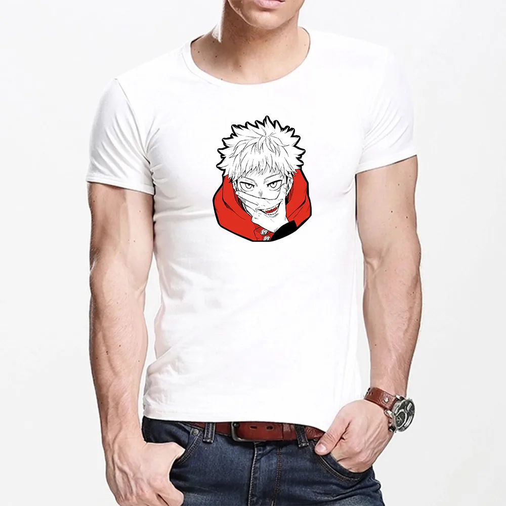 Anime for Jujutsu Kaisen Yuji Creative Men's T-shirt Printed Harajuku Short Sleeve Summer Unisex Crew Neck
Anime for Jujutsu Kaisen Yuji Creative Men's T-shirt Printed Harajuku Short Sleeve Summer Unisex Crew Neck