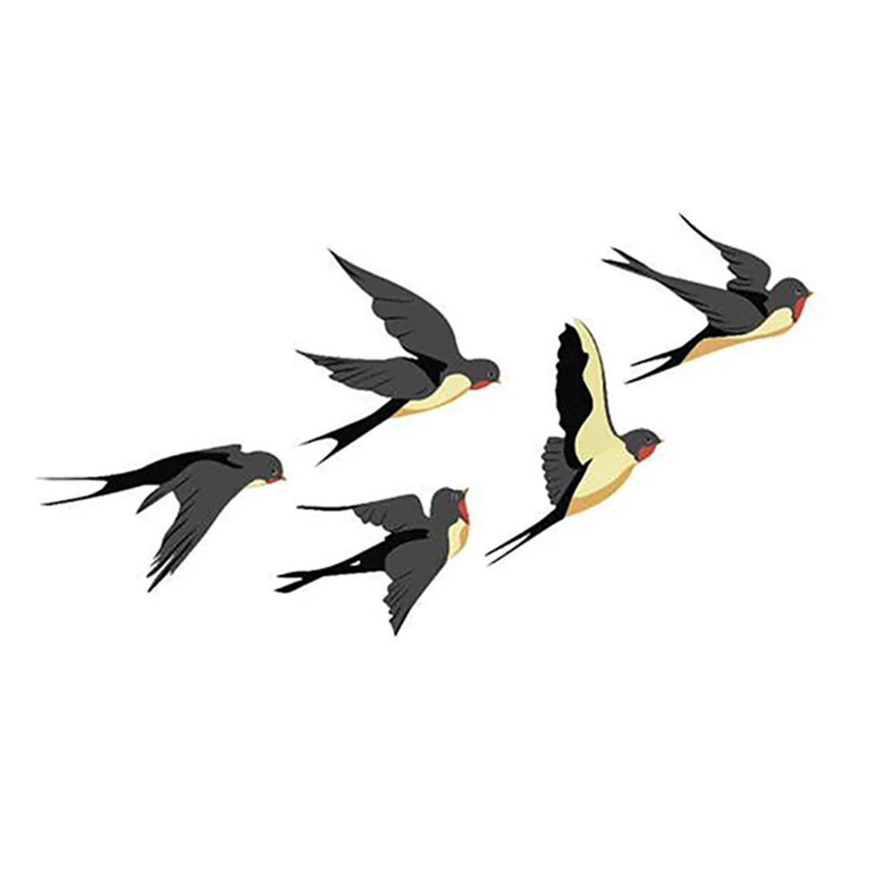 Home Wall Stickers Wall Sticker 1 Set Self-adhesive Application Bird Home Decor Peelable Vinyl Removable Vinyl
Home Wall Stickers Wall Sticker 1 Set Self-adhesive Application Bird Home Decor Peelable Vinyl Removable Vinyl