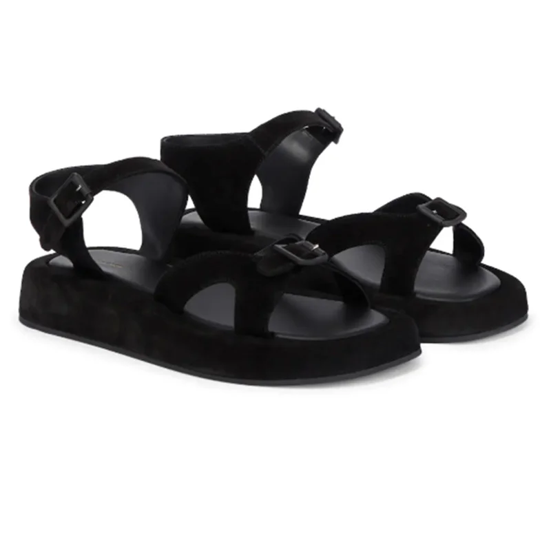 2022 Summer New Fashion Retro Leather Buckle Comfortable All-match Casual Platform Sandals Women Beach Shoes
2022 Summer New Fashion Retro Leather Buckle Comfortable All-match Casual Platform Sandals Women Beach Shoes