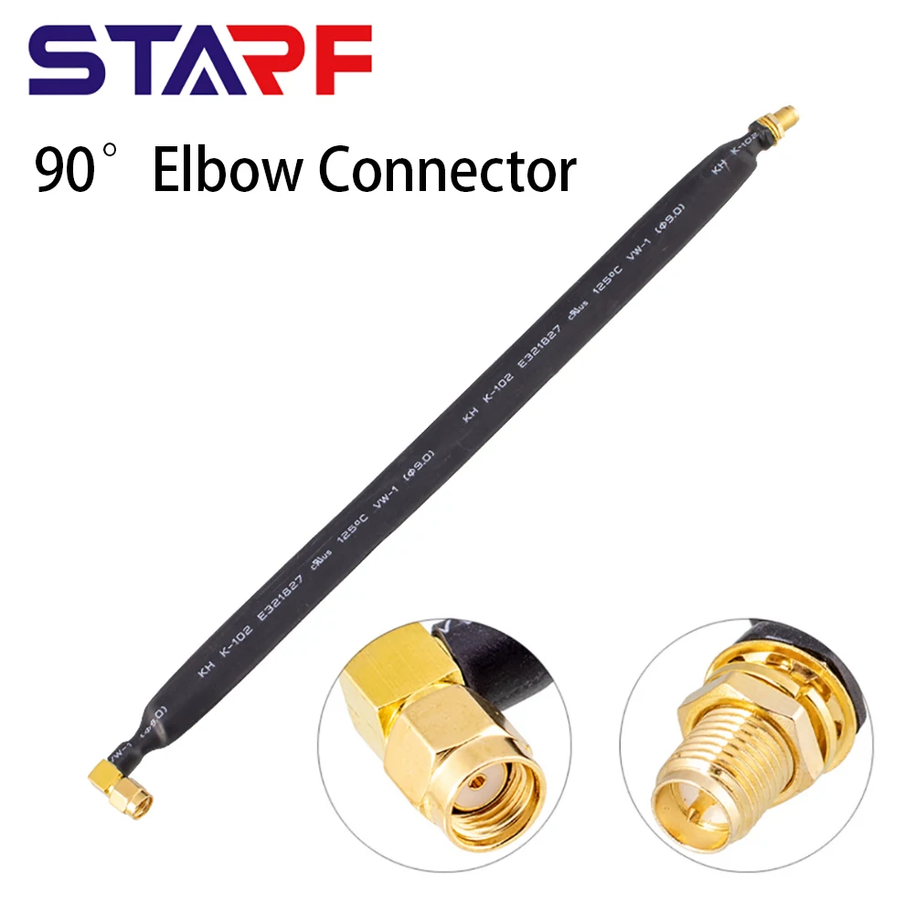 25cm RP-SMA Male To RP-SMA Female 1-Pack Flat-Window Coaxial Extension Pigtail Compatible With 802.11ac 802.11n, 802.11g 802.11
25cm RP-SMA Male To RP-SMA Female 1-Pack Flat-Window Coaxial Extension Pigtail Compatible With 802.11ac 802.11n, 802.11g 802.11