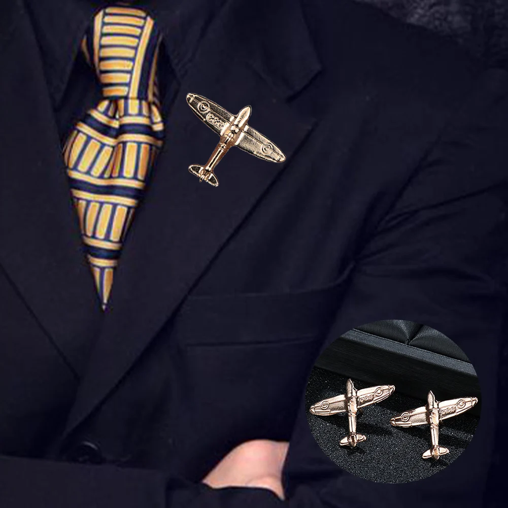 2Pcs Alloy Antique Bronze Color Airplane Brooch Retro Air Plane Brooches Suit Badge Lapel Pins For Men Jewelry Accessories
2Pcs Alloy Antique Bronze Color Airplane Brooch Retro Air Plane Brooches Suit Badge Lapel Pins For Men Jewelry Accessories