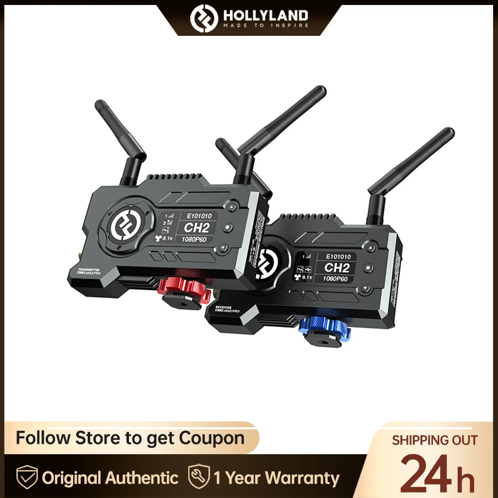 Беспроводной видеопередатчик и приемник Hollyland Mars 400S Pro с задержкой 0,1 футов, дальность передачи видео футов для камер
Беспроводной видеопередатчик и приемник Hollyland Mars 400S Pro с задержкой 0,1 футов, дальность передачи видео футов для камер