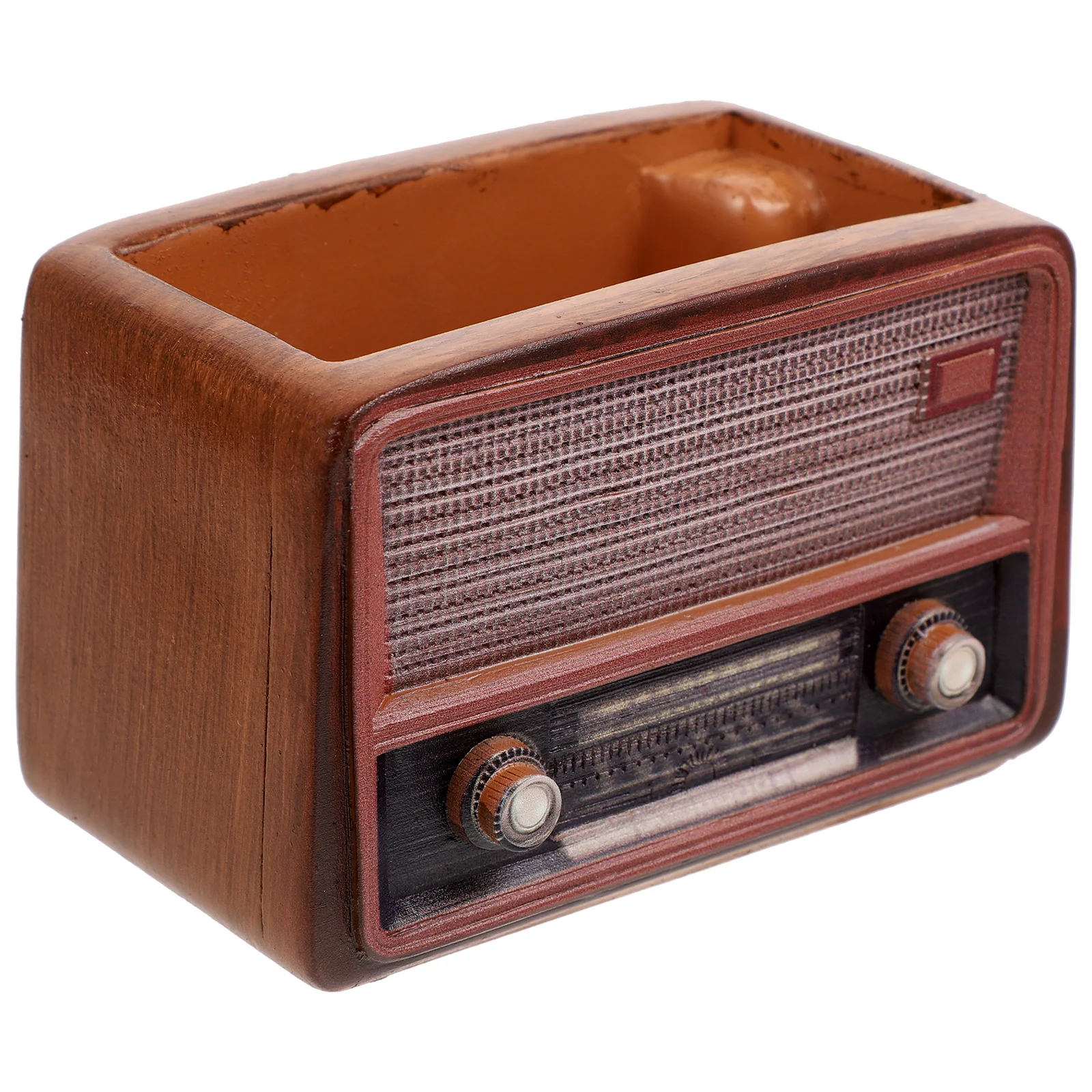 Rustic Table Decor Flowerpot Creative Resin Planting Container Basin 12x8cm Decorative Garden Radio Brown
Rustic Table Decor Flowerpot Creative Resin Planting Container Basin 12x8cm Decorative Garden Radio Brown