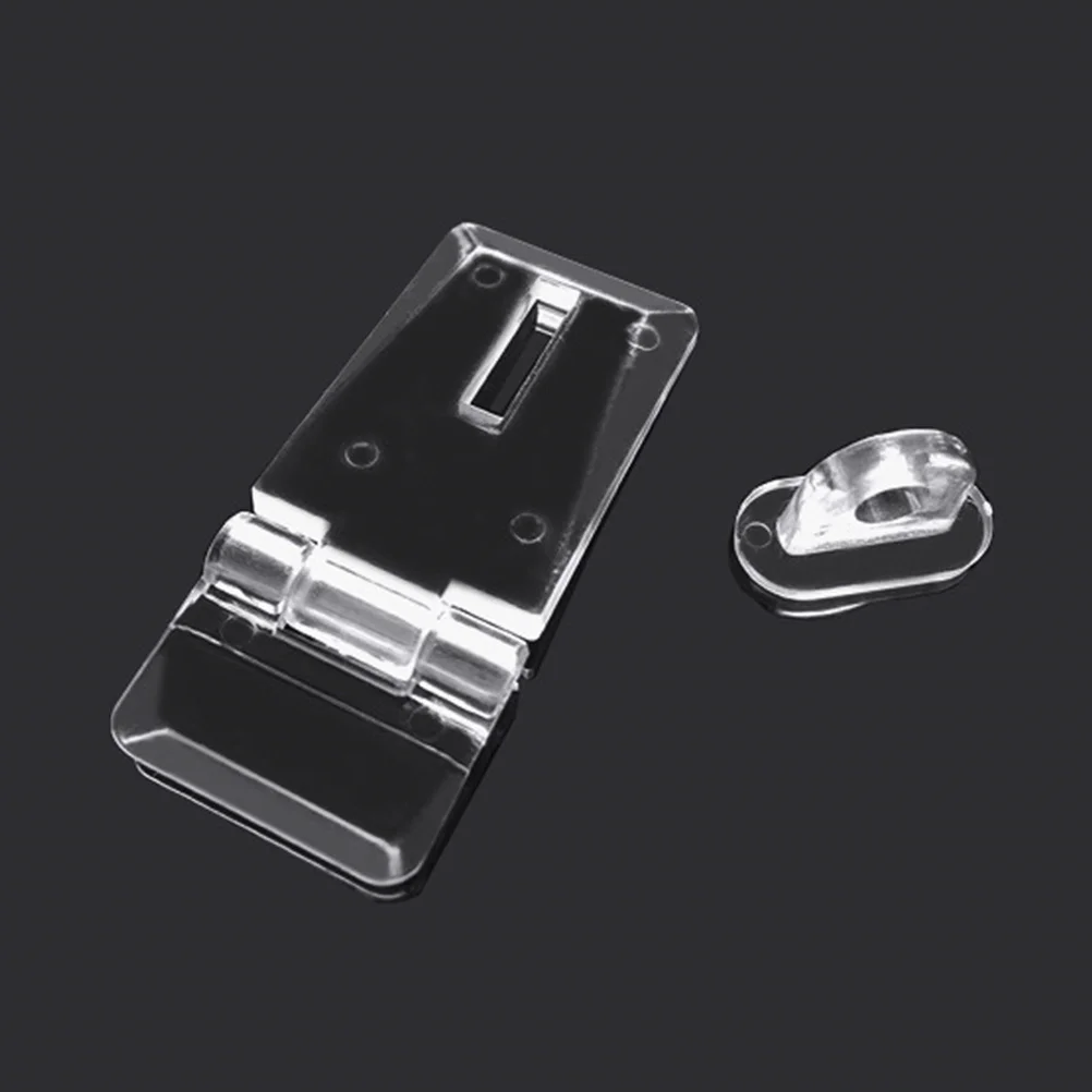 10 Sets Transparent Buckle Lock Child Bisagras Para Gabinetes Luggage PC Hasp Latches
10 Sets Transparent Buckle Lock Child Bisagras Para Gabinetes Luggage PC Hasp Latches