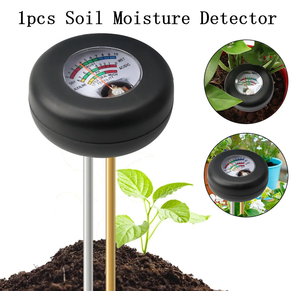 3 In1 Moisture Sunlight PH Meter Soil Water Acidity Humidity Light PH Test Garden Plants Flowers Moist Tester Testing Instrument
3 In1 Moisture Sunlight PH Meter Soil Water Acidity Humidity Light PH Test Garden Plants Flowers Moist Tester Testing Instrument