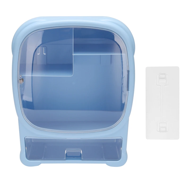Bathroom Perforation-Free Wall-Mounted Skin Care Product Rack Dust-Proof Makeup Organizer Lipstick Storage Makeup Box
Bathroom Perforation-Free Wall-Mounted Skin Care Product Rack Dust-Proof Makeup Organizer Lipstick Storage Makeup Box