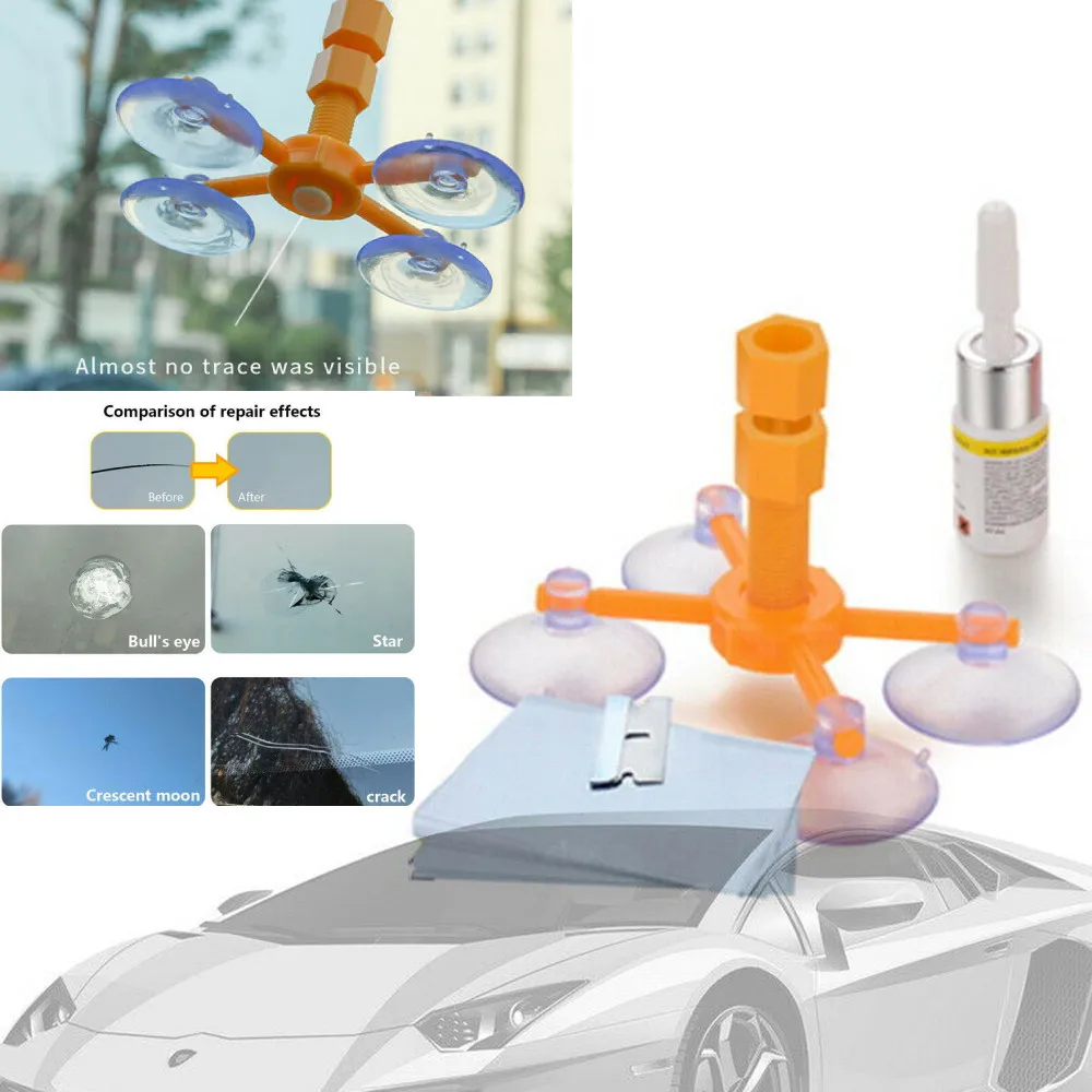 Tools Car Glass Repair Kit Chip Screen Premium DIY 1 Set Environmental ABS High Quality Auto Windshield Wind Durable New Useful
Tools Car Glass Repair Kit Chip Screen Premium DIY 1 Set Environmental ABS High Quality Auto Windshield Wind Durable New Useful