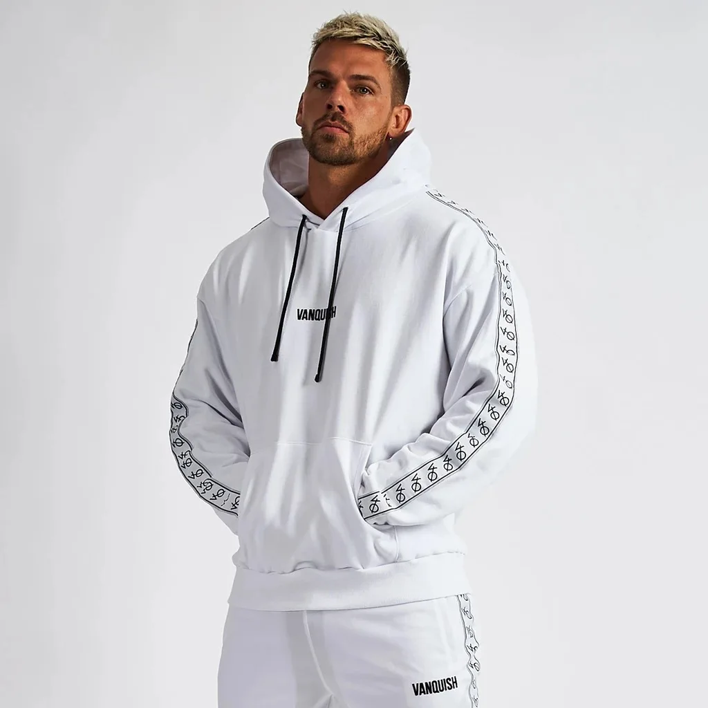 Fashion streetwear autumn casual men's clothing loose cotton embroidered logo pullover hoodie jogger cotton fitness sportswear
Fashion streetwear autumn casual men's clothing loose cotton embroidered logo pullover hoodie jogger cotton fitness sportswear