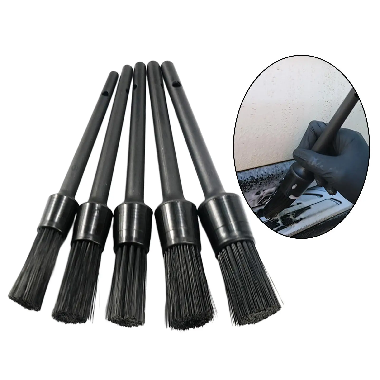 5x Auto Detail Brush Set 5 Different Sizes Car Detailing Brush Fit for Cleaning Car Dashboard
5x Auto Detail Brush Set 5 Different Sizes Car Detailing Brush Fit for Cleaning Car Dashboard