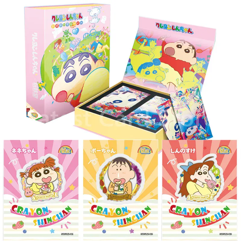 Crayon Shin-chan Series Peripheral Card Collection Anime Figure Shinnosuke Nohara VLK SAR Rare Card Table Game Toy for Kids Gift 
Crayon Shin-chan Series Peripheral Card Collection Anime Figure Shinnosuke Nohara VLK SAR Rare Card Table Game Toy for Kids Gift