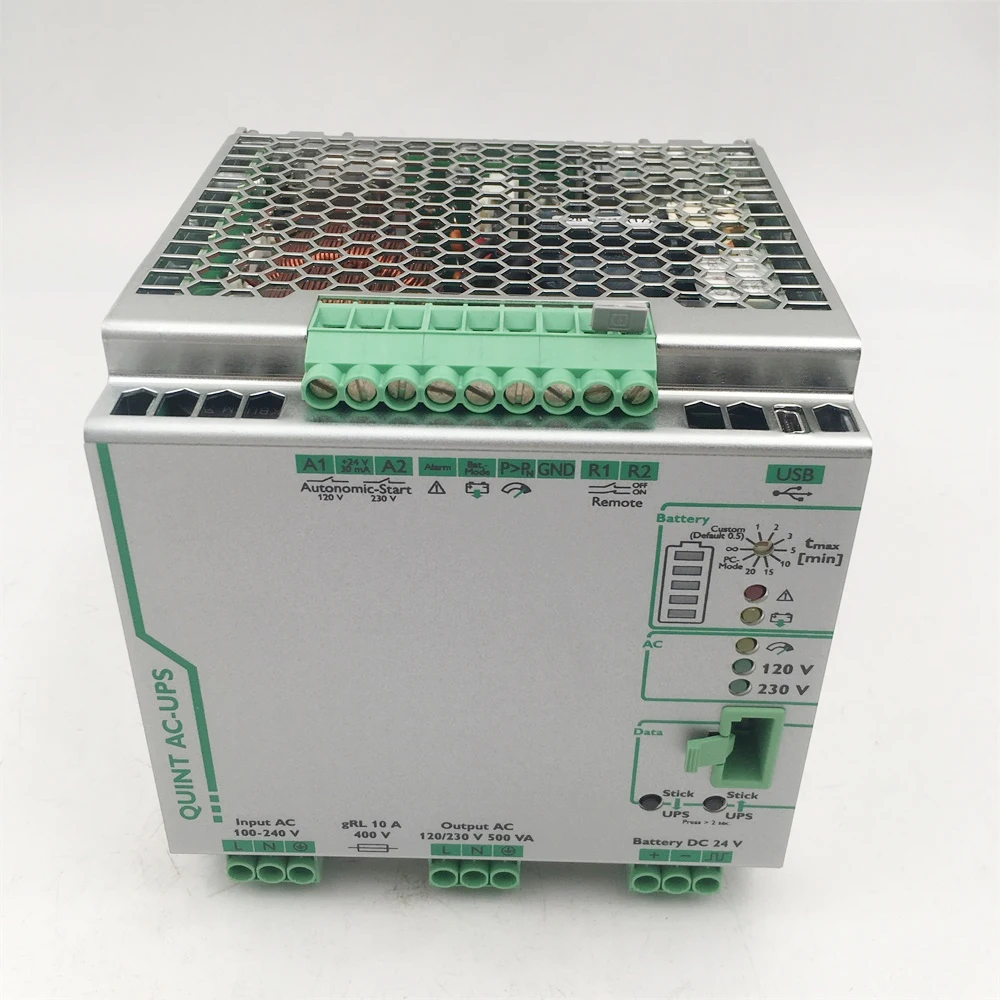 2320270 QUINT-UPS/1AC/1AC/500VA For Phoenix Power Supply Fast Ship High Quality
2320270 QUINT-UPS/1AC/1AC/500VA For Phoenix Power Supply Fast Ship High Quality