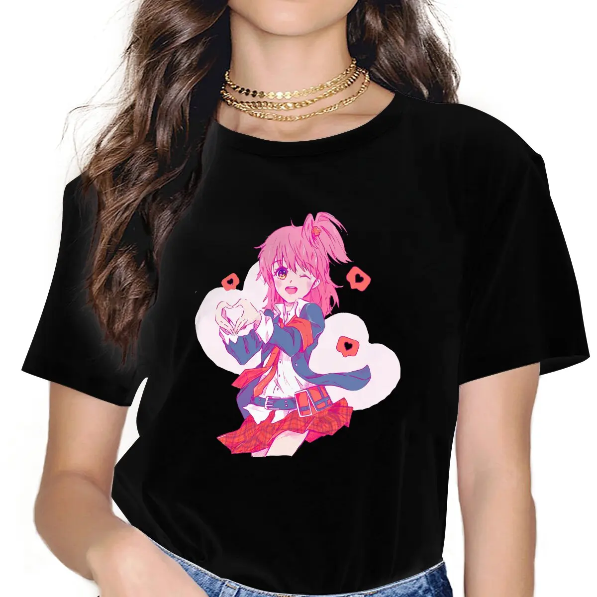 Amu Kawaii Girls Women T-Shirt Shugo Chara Blusas Harajuku Casual Short Sleeve Vintage Tops
Amu Kawaii Girls Women T-Shirt Shugo Chara Blusas Harajuku Casual Short Sleeve Vintage Tops