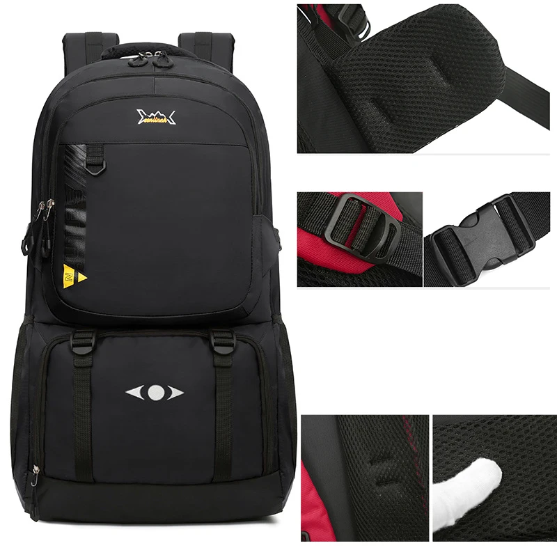 60L Unisex Men Hiking Outdoor Backpack Fishing Climbing Travel Sport School Bag Schoolbag Camping Pack For Male Female Women 
60L Unisex Men Hiking Outdoor Backpack Fishing Climbing Travel Sport School Bag Schoolbag Camping Pack For Male Female Women