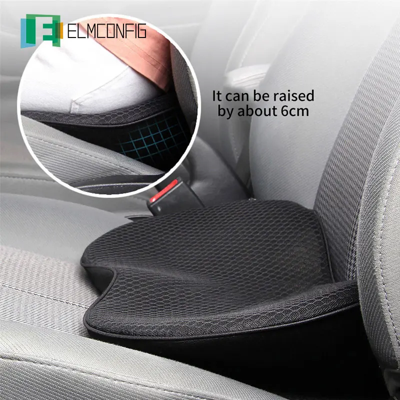 2 In 1 Car Seat Cushion Driver Seat Memory Foam Cushion Cushion Pillow Cushion Protection Waist Breathable Increase Hip 
2 In 1 Car Seat Cushion Driver Seat Memory Foam Cushion Cushion Pillow Cushion Protection Waist Breathable Increase Hip