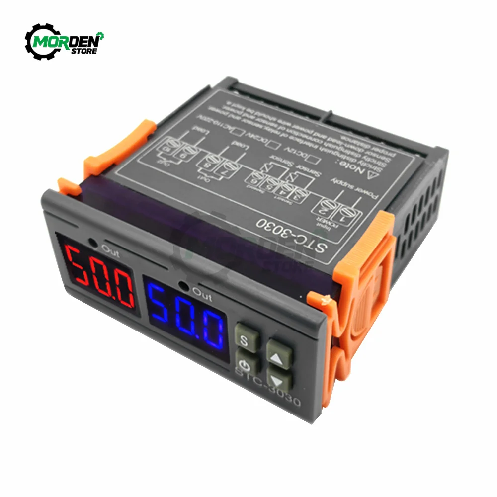 STC-3030 AC 110-220V DC12V 24V Digital Humidity Controller Moisture Meter Hygrometer With Sensor Cable
STC-3030 AC 110-220V DC12V 24V Digital Humidity Controller Moisture Meter Hygrometer With Sensor Cable